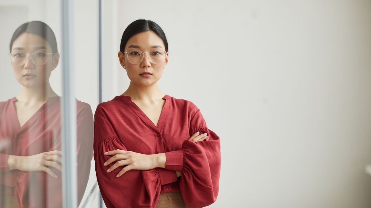 asian woman in kimono